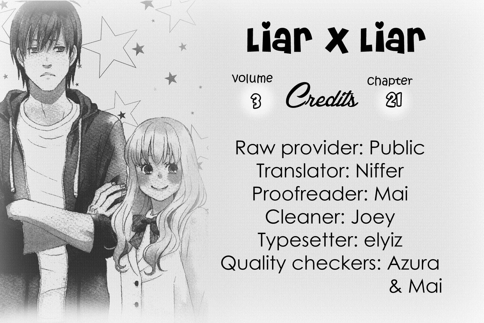 Liar x Liar Chapter 21 page 25 - Chapter 21: Ketchup on Omelet Rice