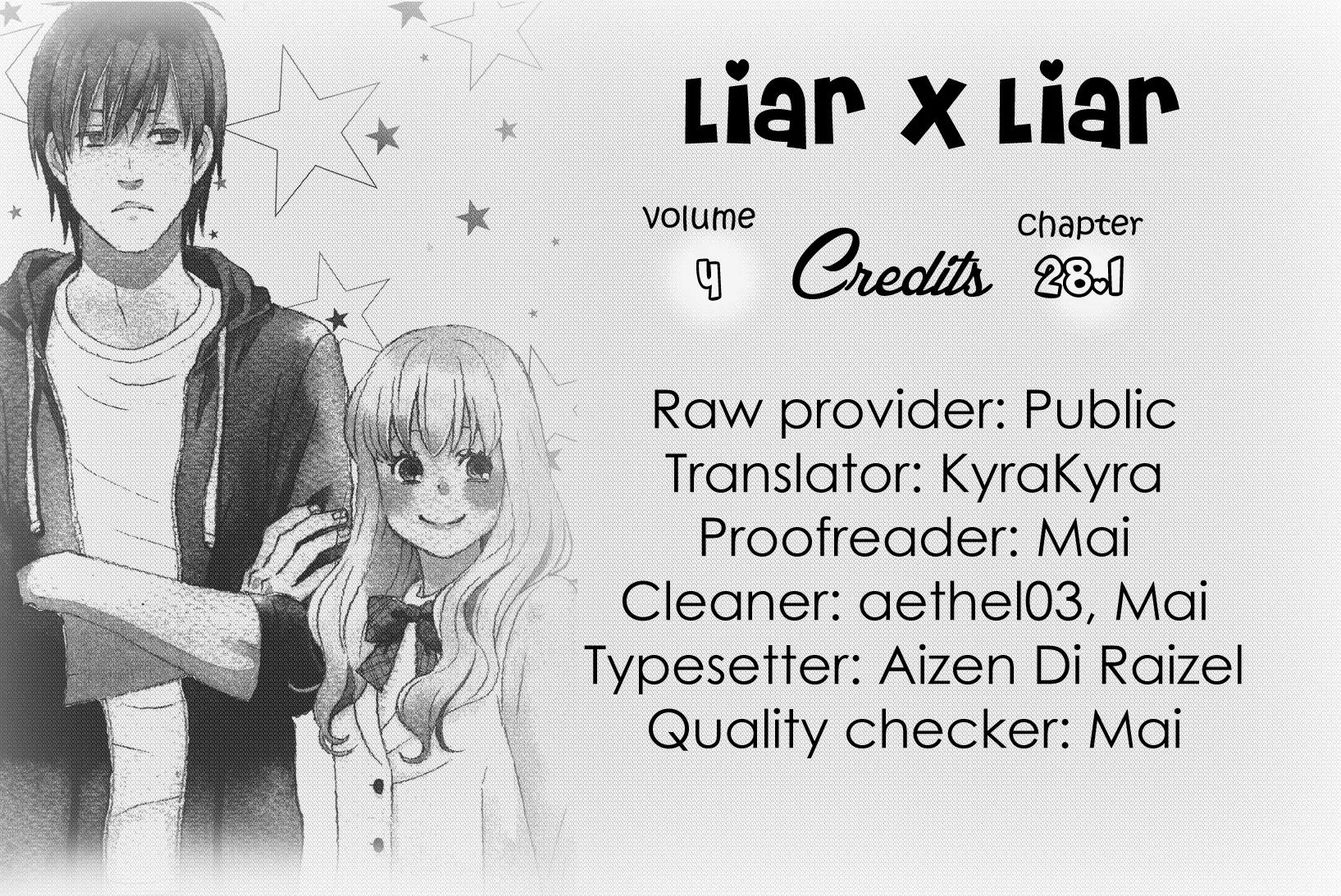 Liar x Liar Chapter 28.5 page 9 - Chapter 28.5