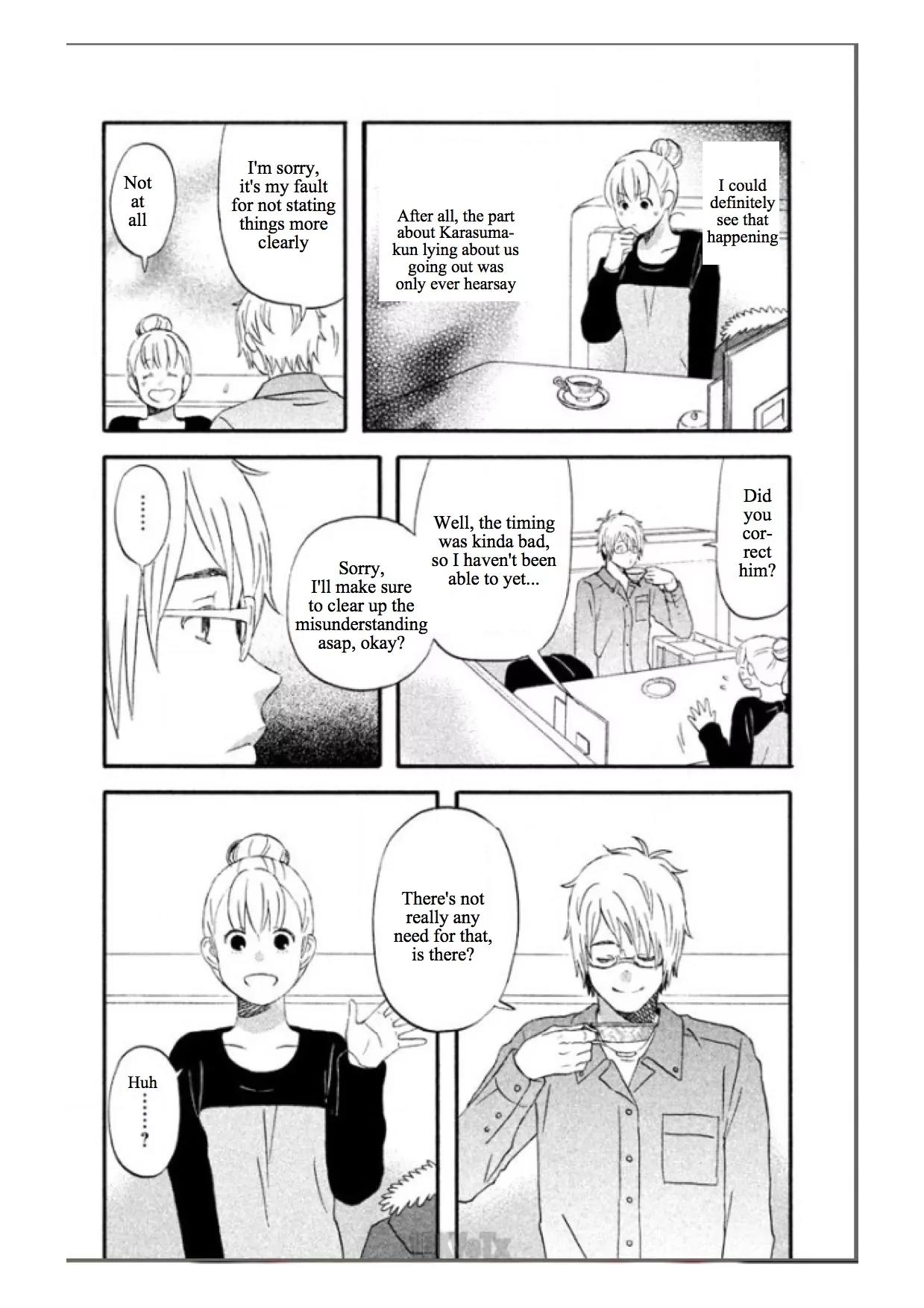Liar x Liar Chapter 38 page 14 - Chapter 38: Karasuma-kun's Lie