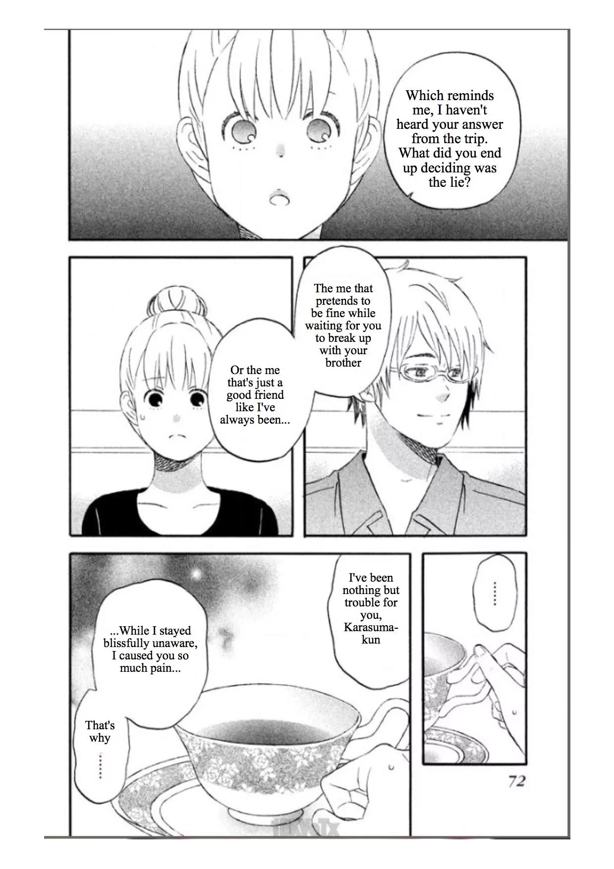 Liar x Liar Chapter 38 page 16 - Chapter 38: Karasuma-kun's Lie
