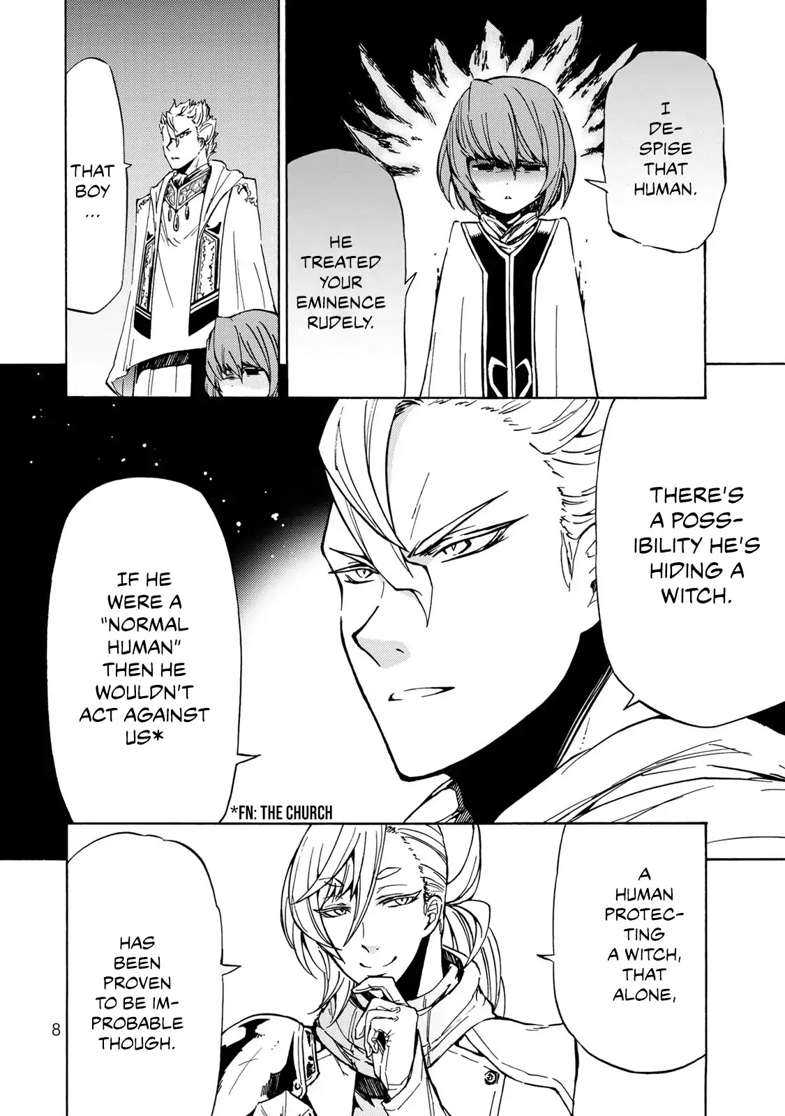 Libercinis of the Witch Hunting Chapter 6 page 9 - Chapter 6: The World Without You