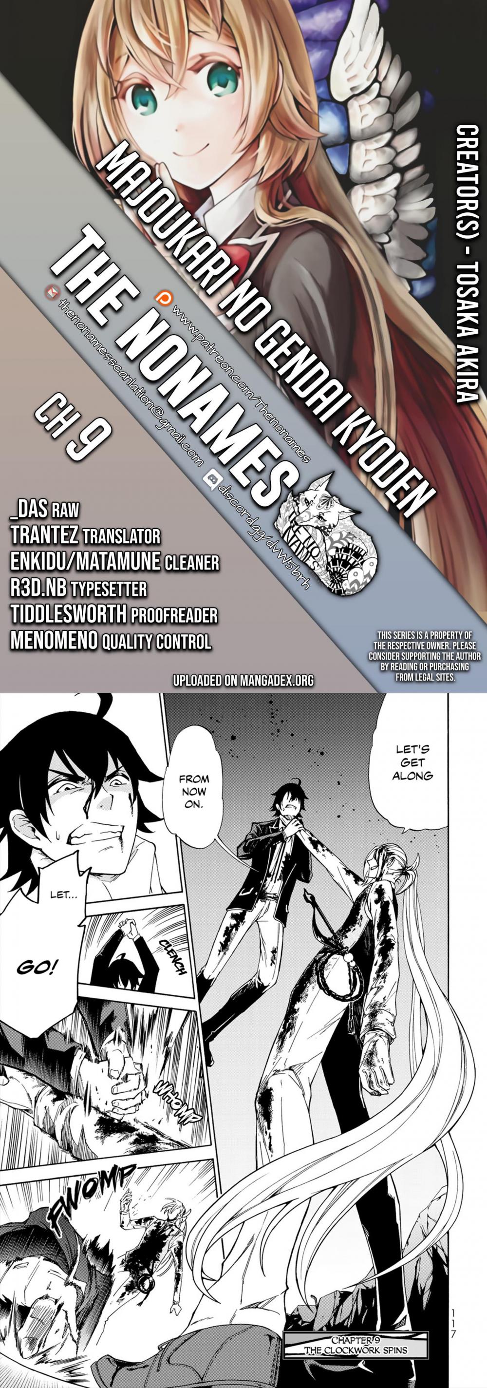 Libercinis of the Witch Hunting Chapter 9 page 1 - Chapter 9: The Clockwork Spins