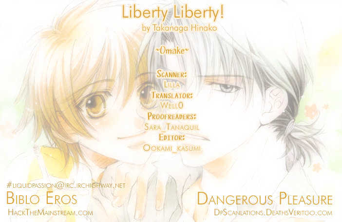 Liberty Liberty! Chapter 7 page 1 - Chapter 7 : Omake