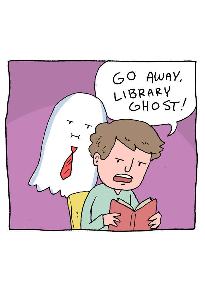 Library Ghost Chapter 3 page 3 - Chapter 3