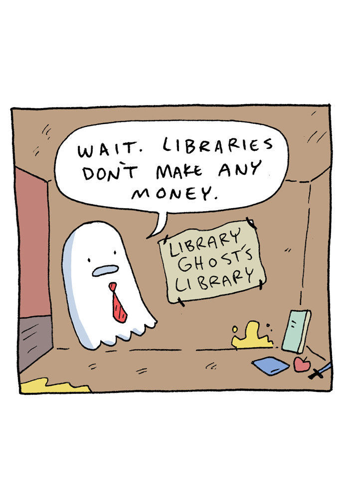Library Ghost Chapter 3 page 8 - Chapter 3