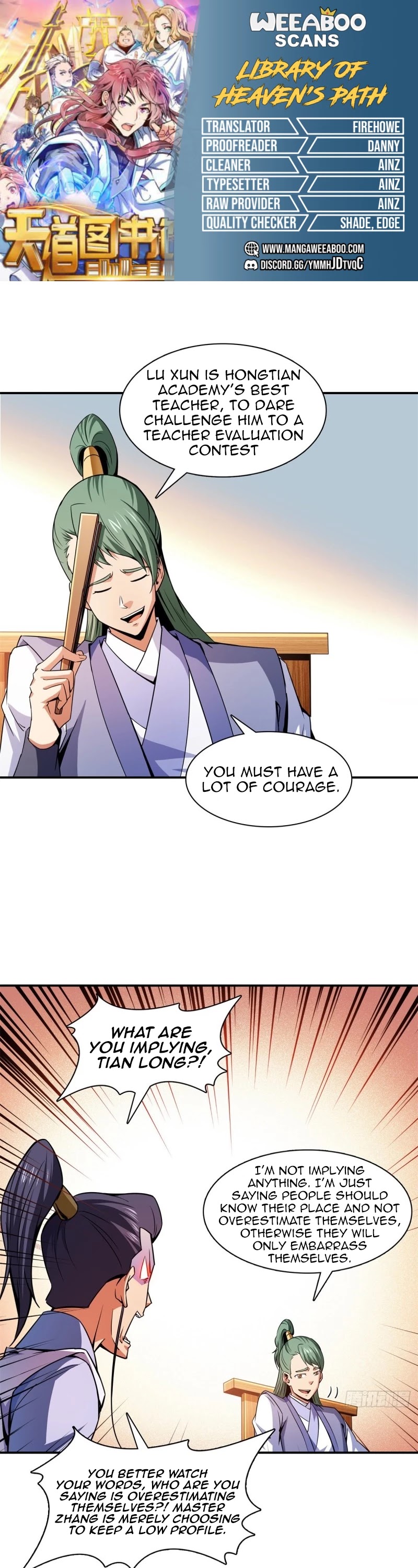 Library of Heaven's Path Chapter 120 page 1 - Chapter 120