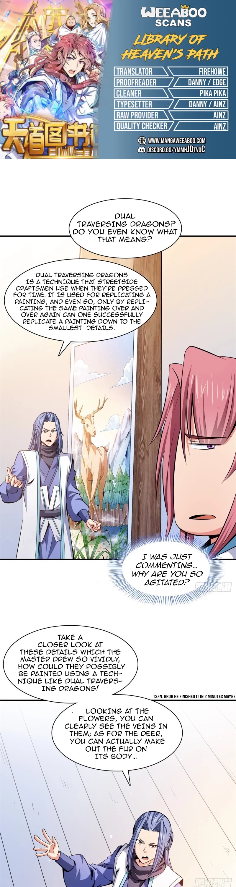 Library of Heaven's Path Chapter 122 page 1 - Chapter 122