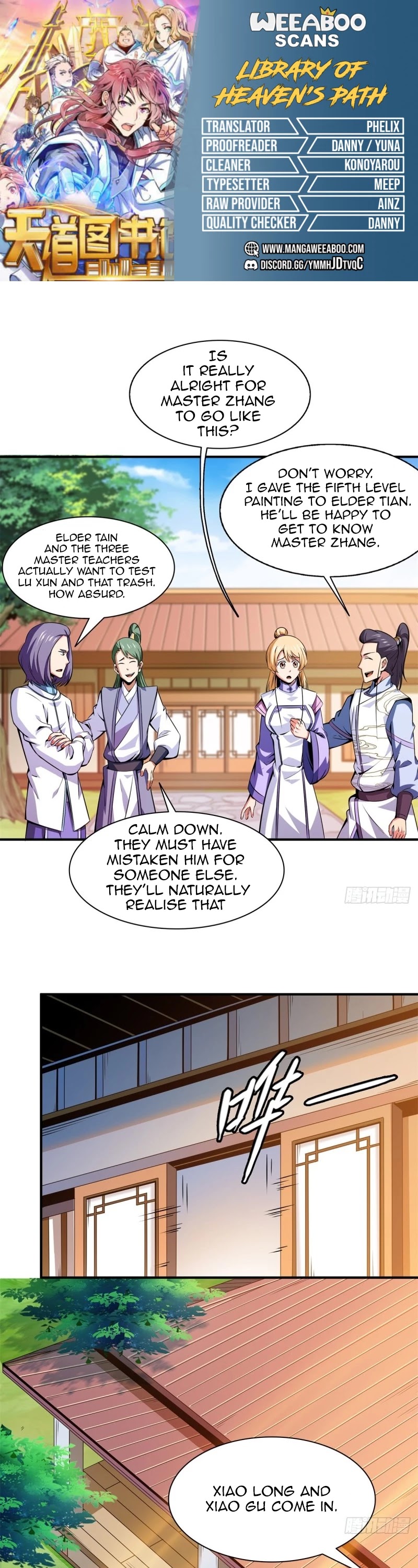 Library of Heaven's Path Chapter 123 page 1 - Chapter 123