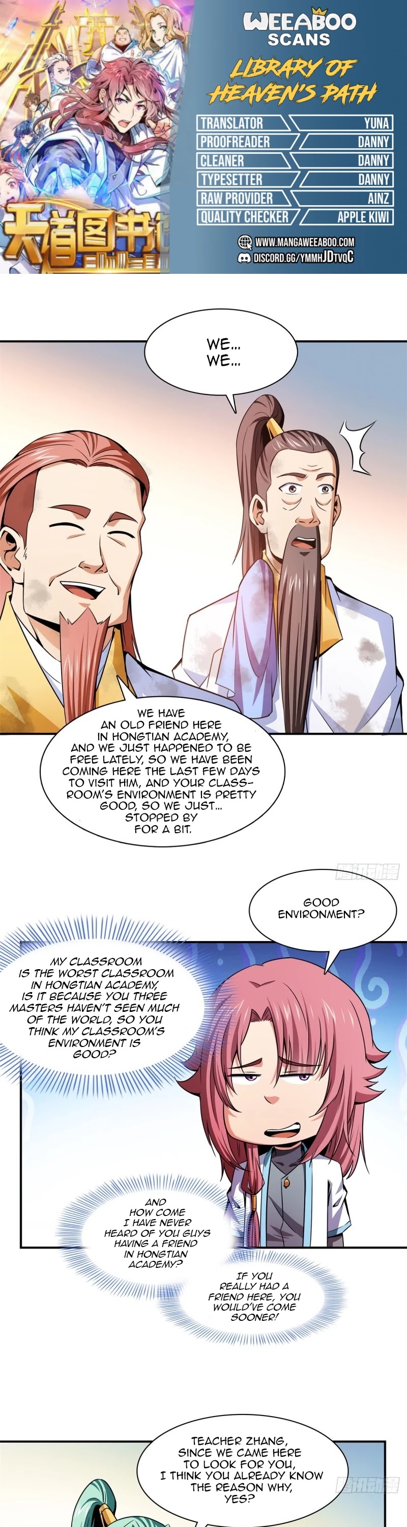 Library of Heaven's Path Chapter 124 page 1 - Chapter 124