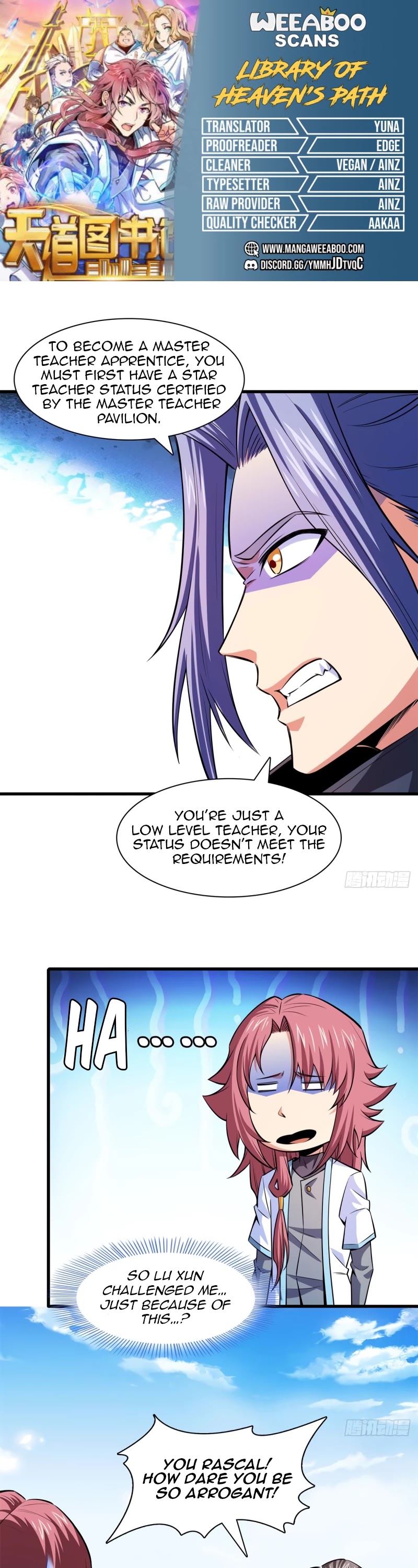 Library of Heaven's Path Chapter 135 page 1 - Chapter 135