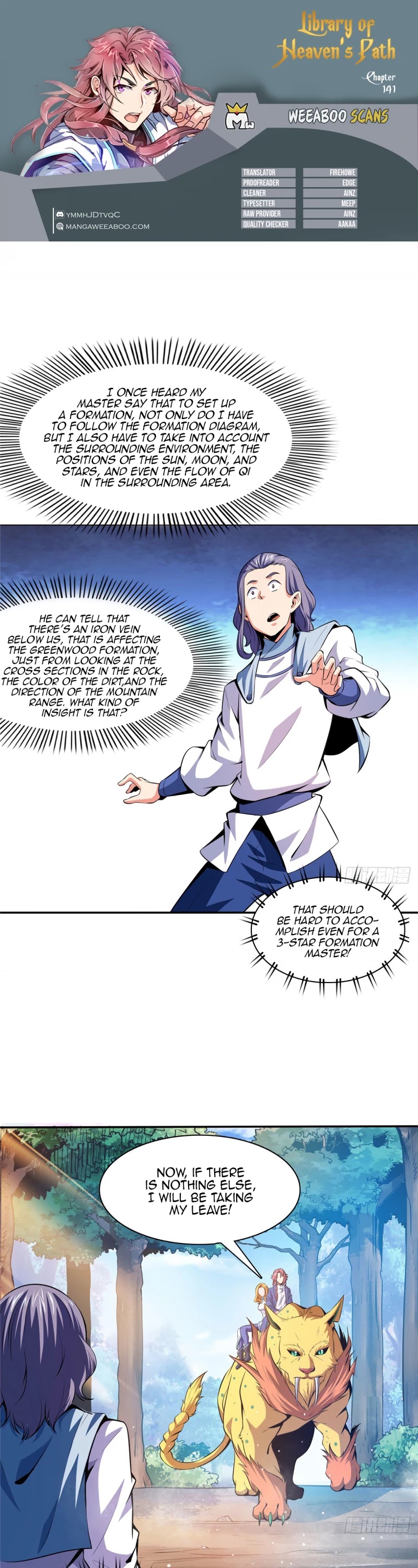 Library of Heaven's Path Chapter 141 page 1 - Chapter 141