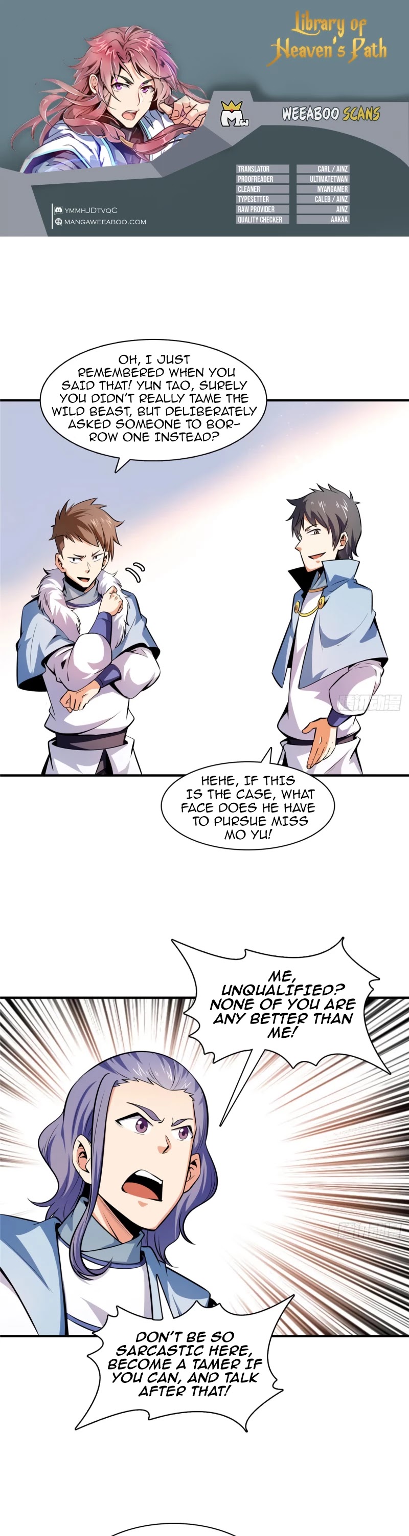 Library of Heaven's Path Chapter 143 page 1 - Chapter 143