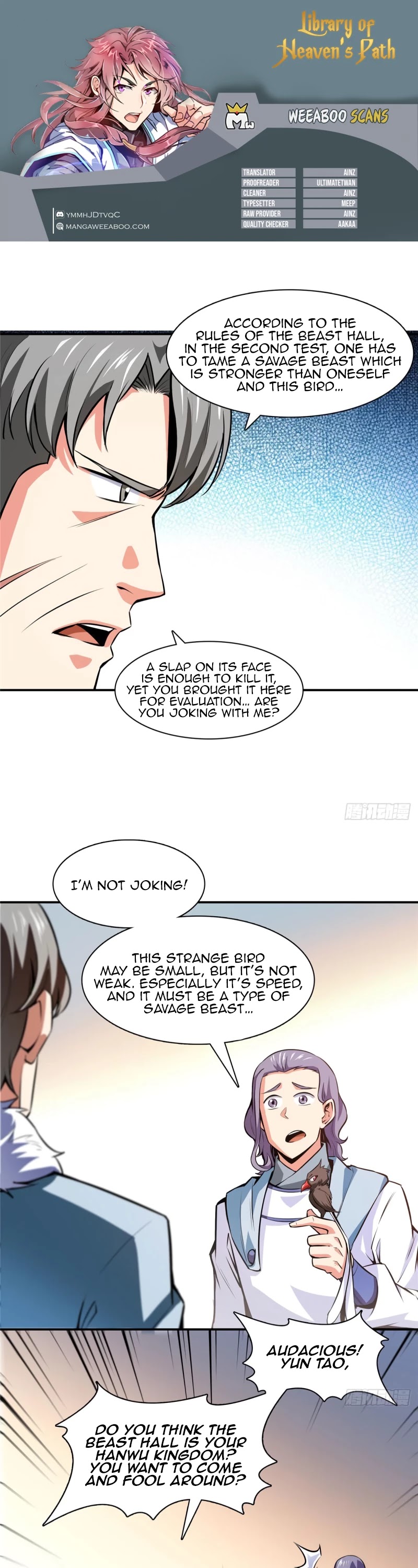 Library of Heaven's Path Chapter 144 page 1 - Chapter 144