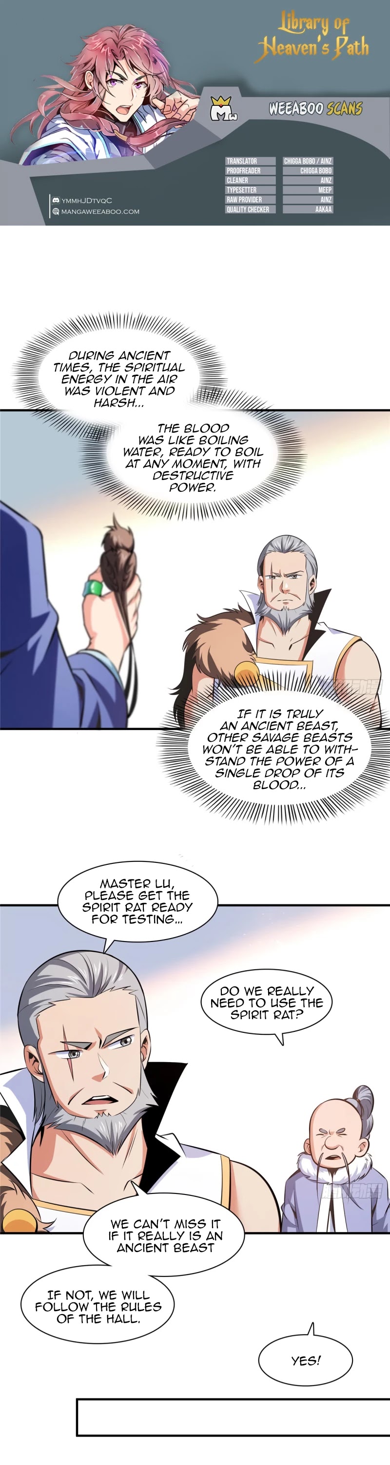 Library of Heaven's Path Chapter 145 page 1 - Chapter 145