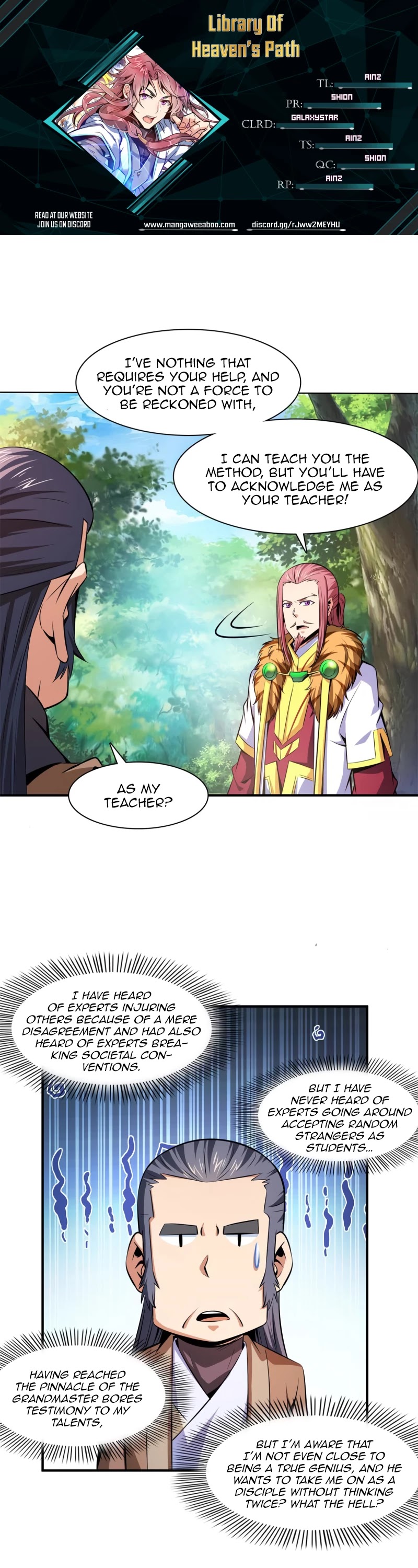 Library of Heaven's Path Chapter 164 page 1 - Chapter 164