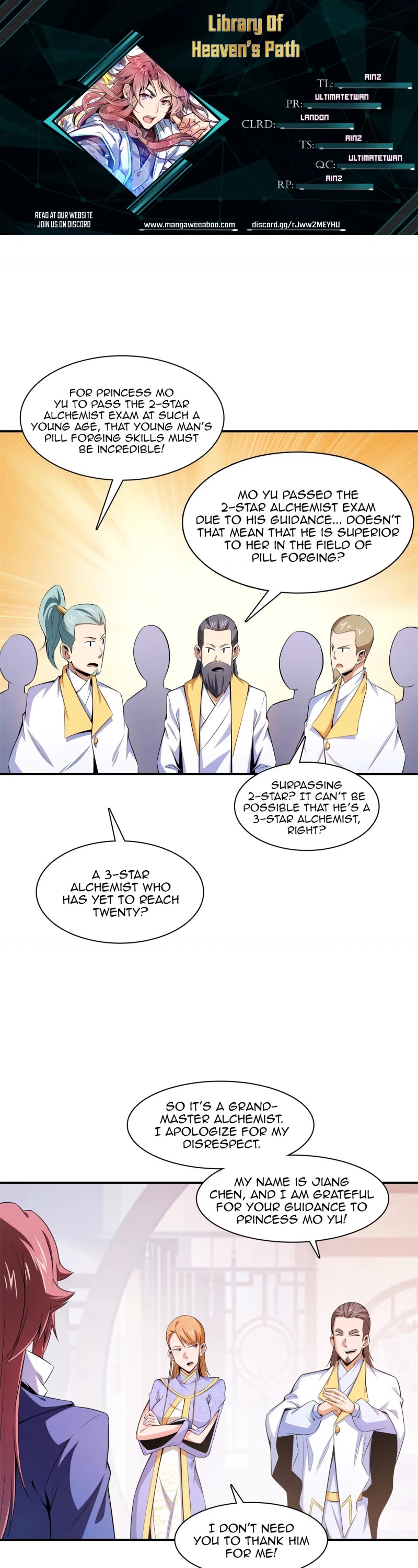 Library of Heaven's Path Chapter 166 page 1 - Chapter 166