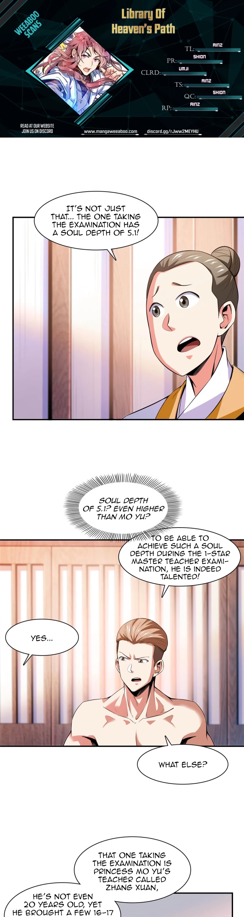 Library of Heaven's Path Chapter 168 page 1 - Chapter 168