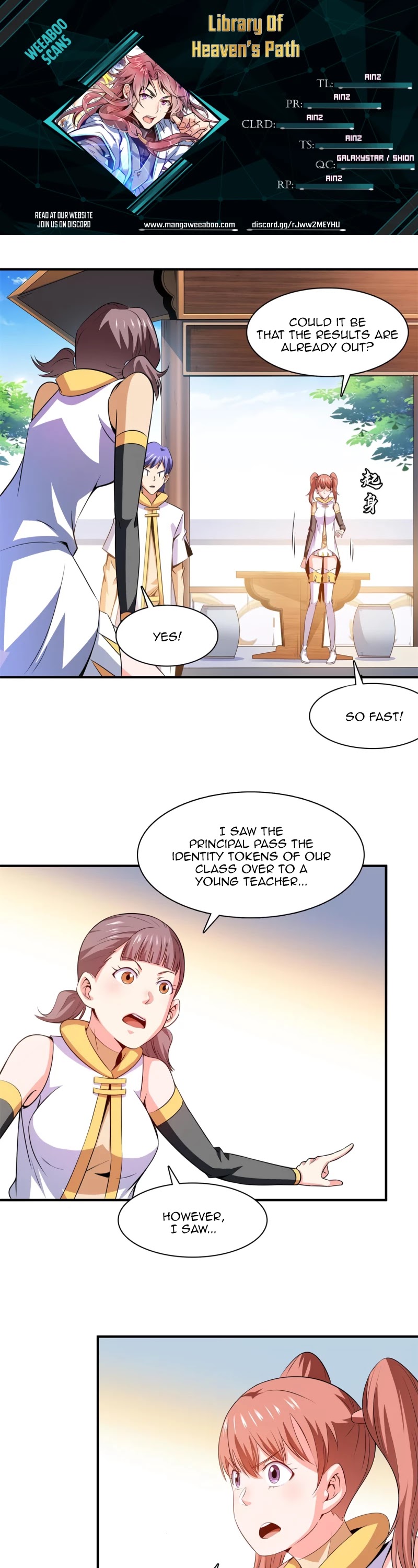 Library of Heaven's Path Chapter 180 page 1 - Chapter 180