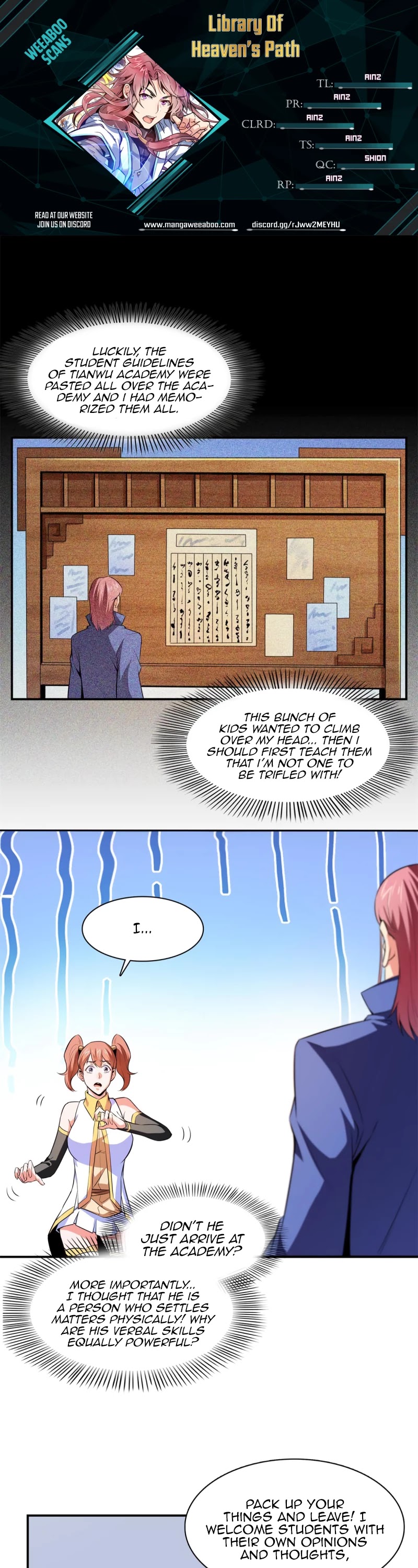 Library of Heaven's Path Chapter 181 page 1 - Chapter 181