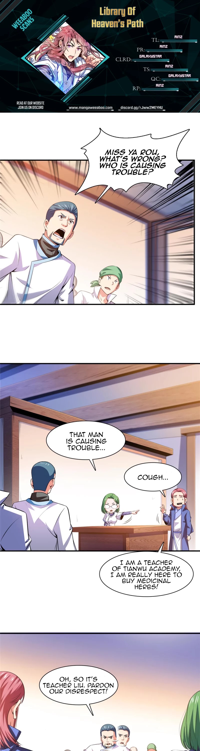 Library of Heaven's Path Chapter 185 page 1 - Chapter 185