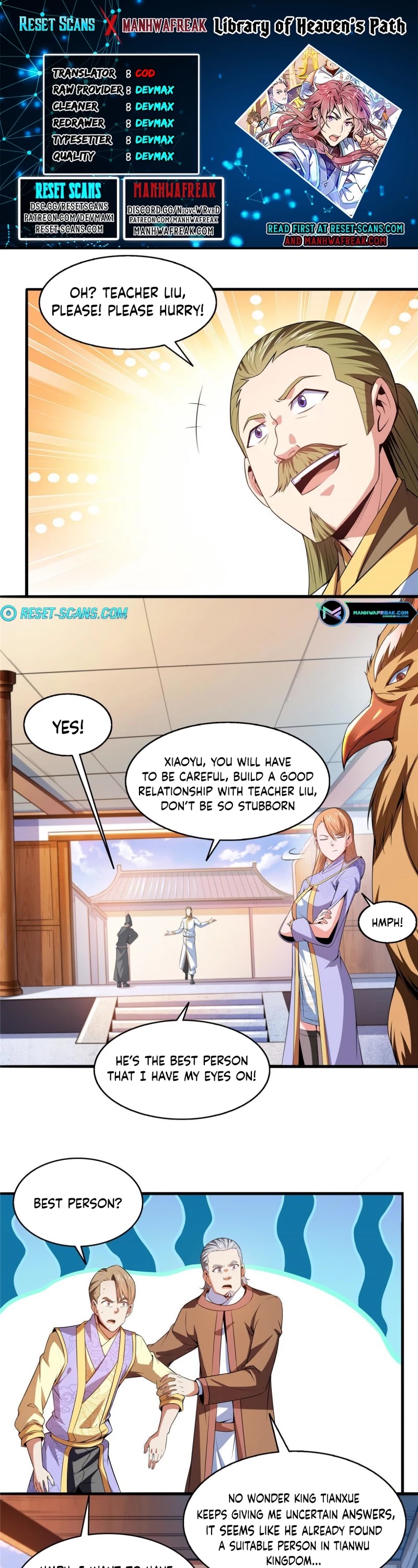 Library of Heaven's Path Chapter 196 page 1 - Chapter 196