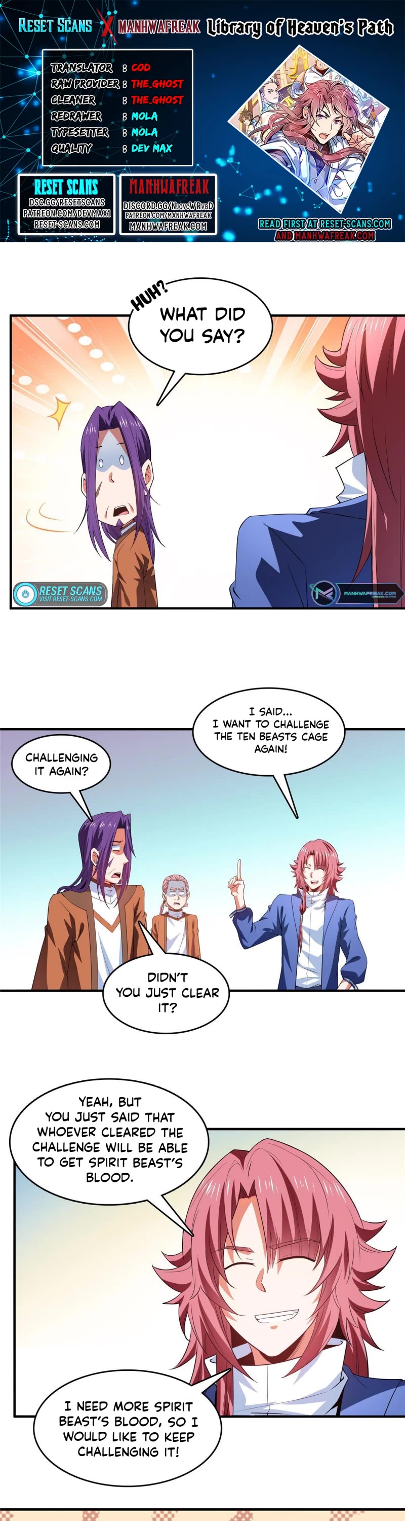 Library of Heaven's Path Chapter 244 page 1 - Chapter 244