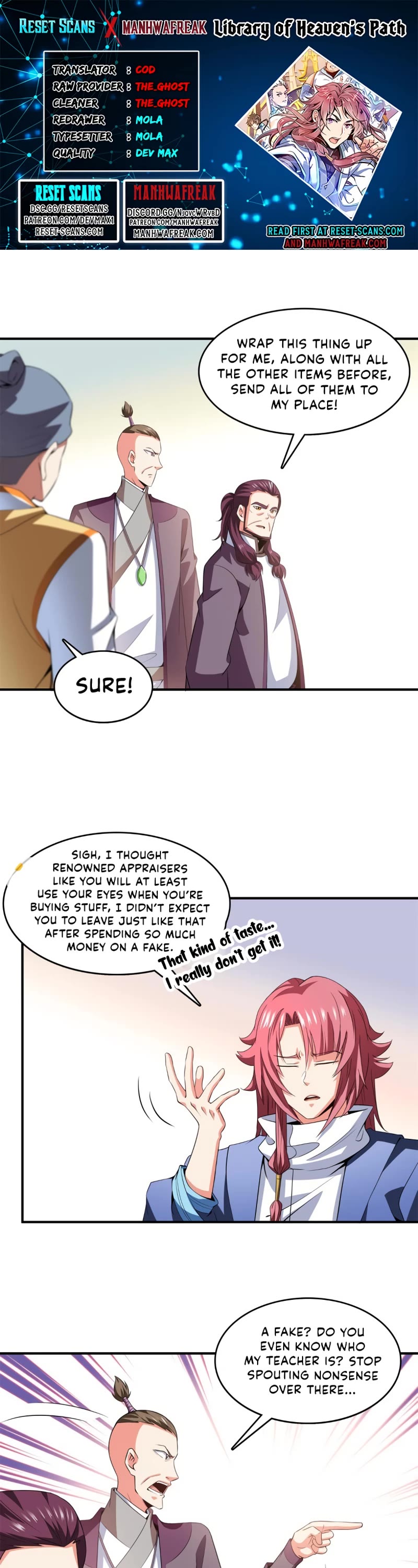 Library of Heaven's Path Chapter 260 page 1 - Chapter 260