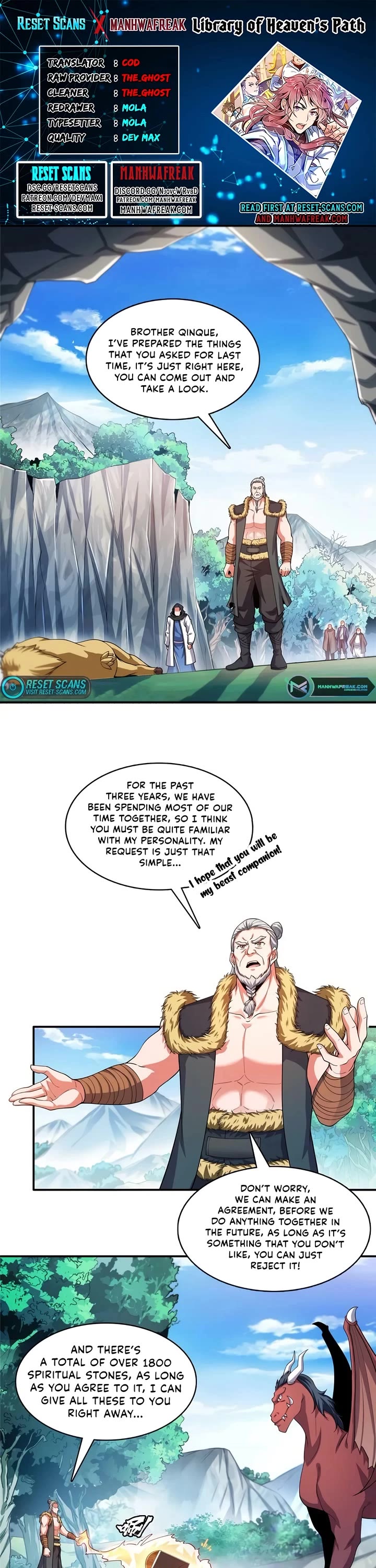 Library of Heaven's Path Chapter 281 page 1 - Chapter 281