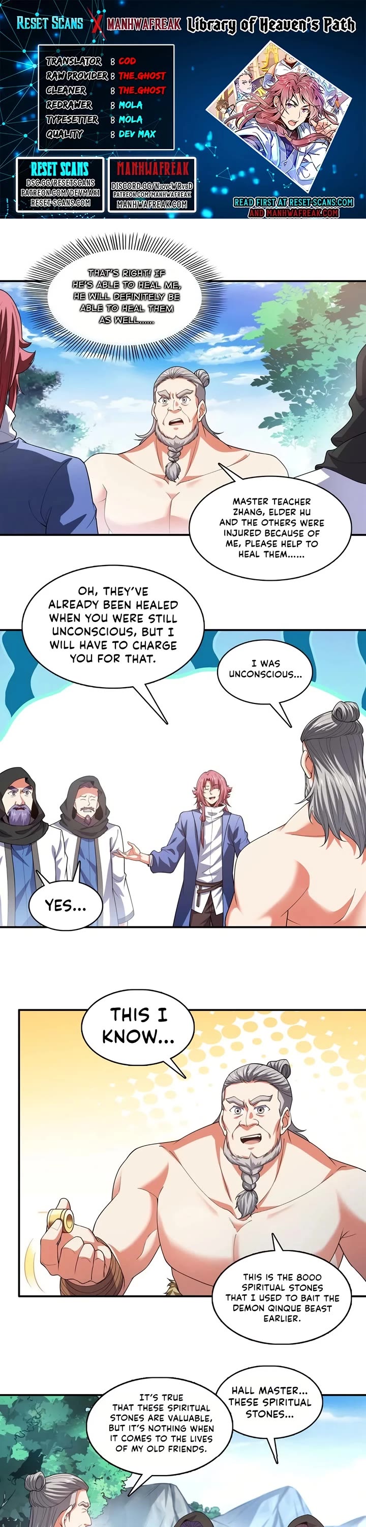 Library of Heaven's Path Chapter 283 page 1 - Chapter 283