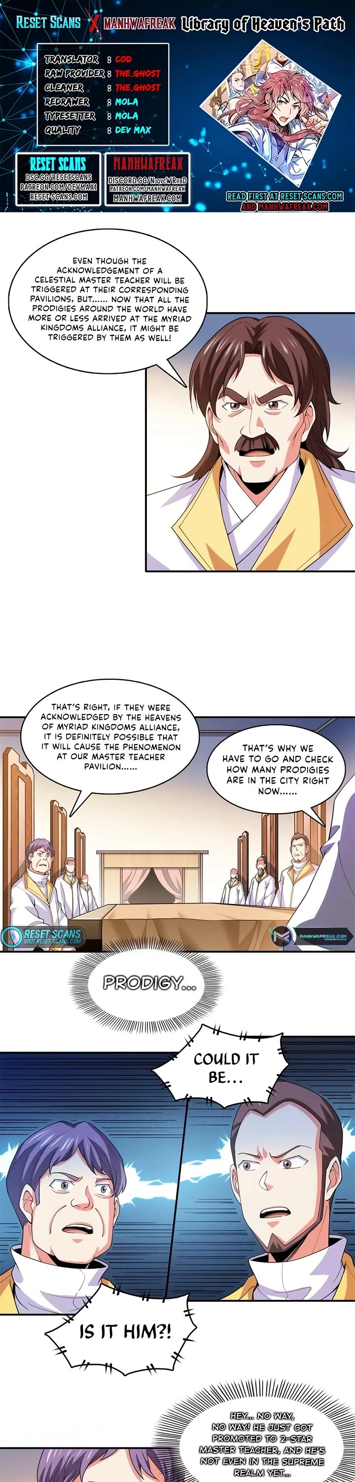 Library of Heaven's Path Chapter 286 page 1 - Chapter 286