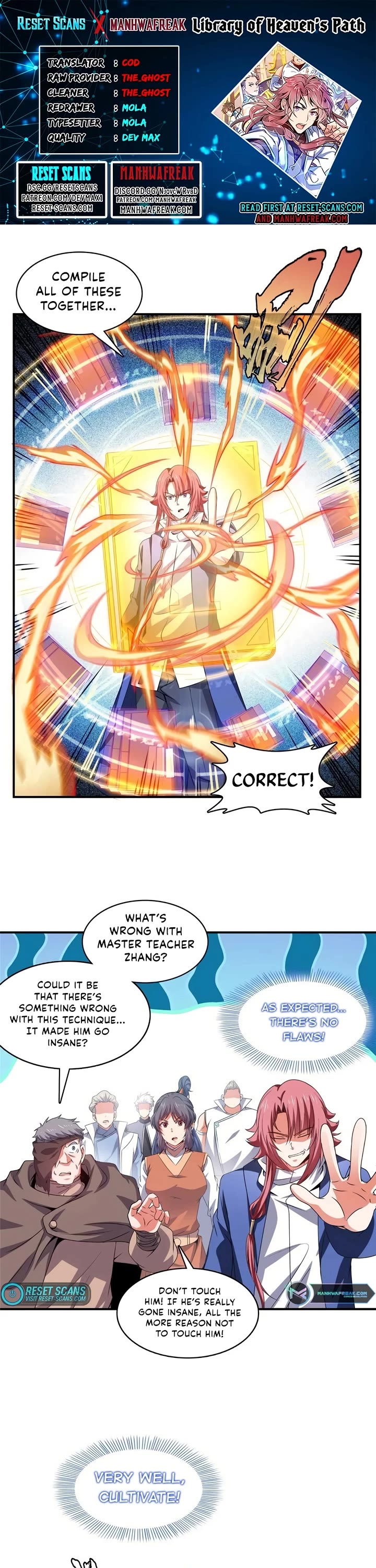 Library of Heaven's Path Chapter 288 page 1 - Chapter 288