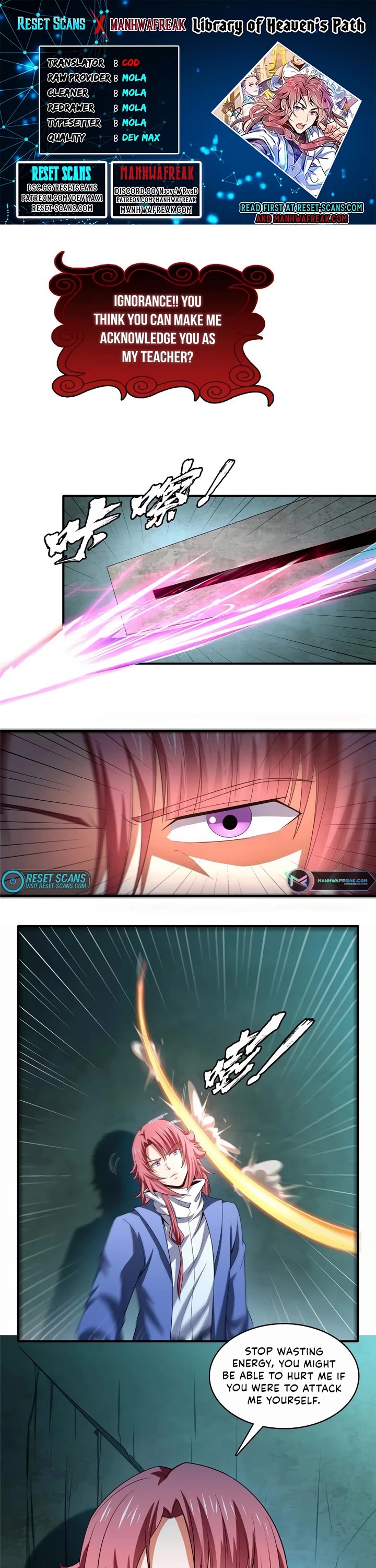 Library of Heaven's Path Chapter 289 page 1 - Chapter 289