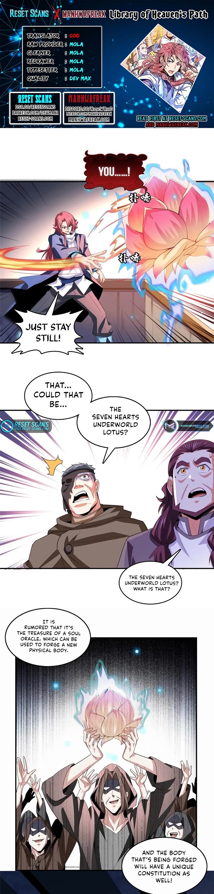 Library of Heaven's Path Chapter 290 page 1 - Chapter 290