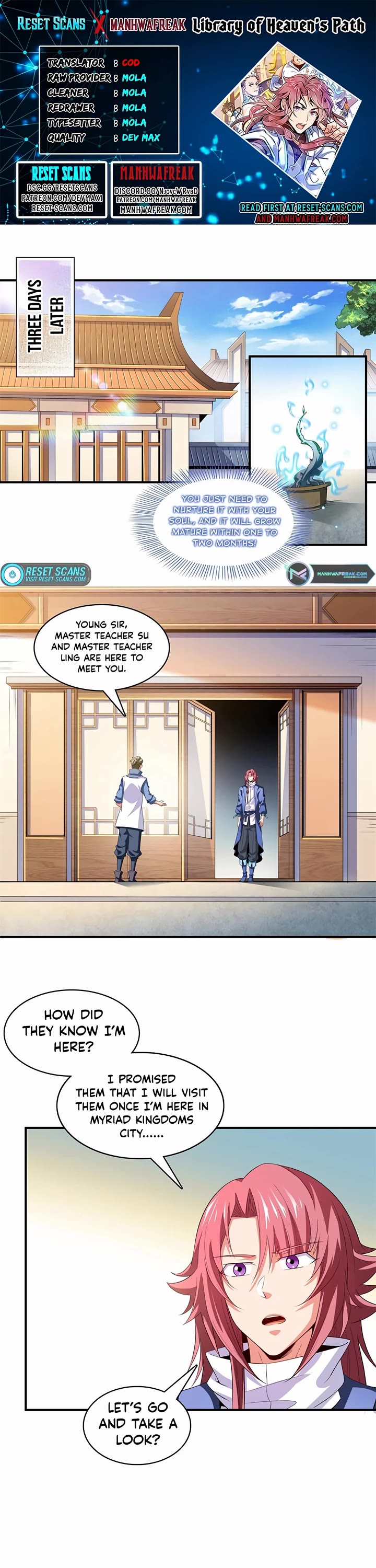 Library of Heaven's Path Chapter 298 page 1 - Chapter 298