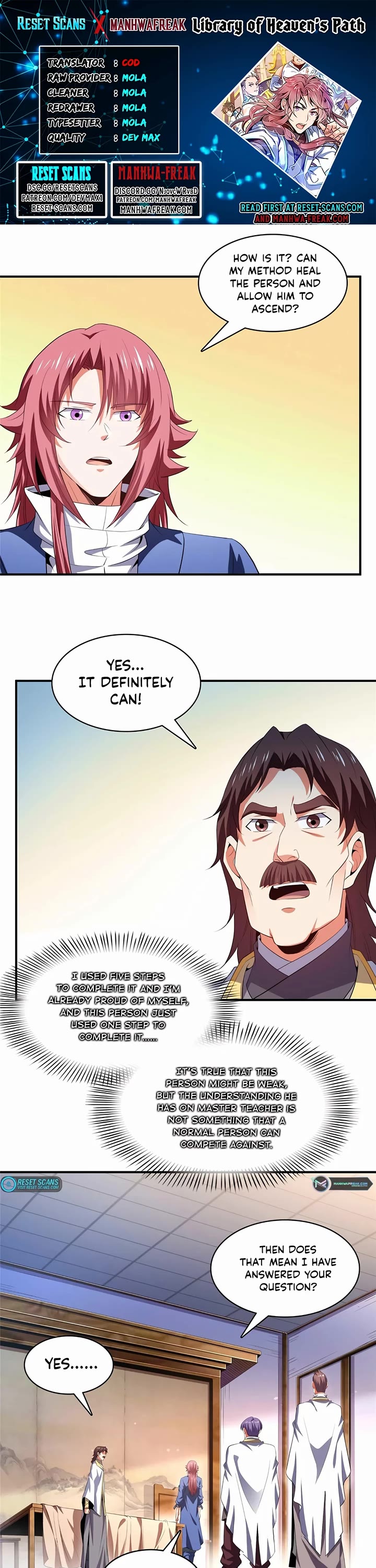Library of Heaven's Path Chapter 300 page 1 - Chapter 300
