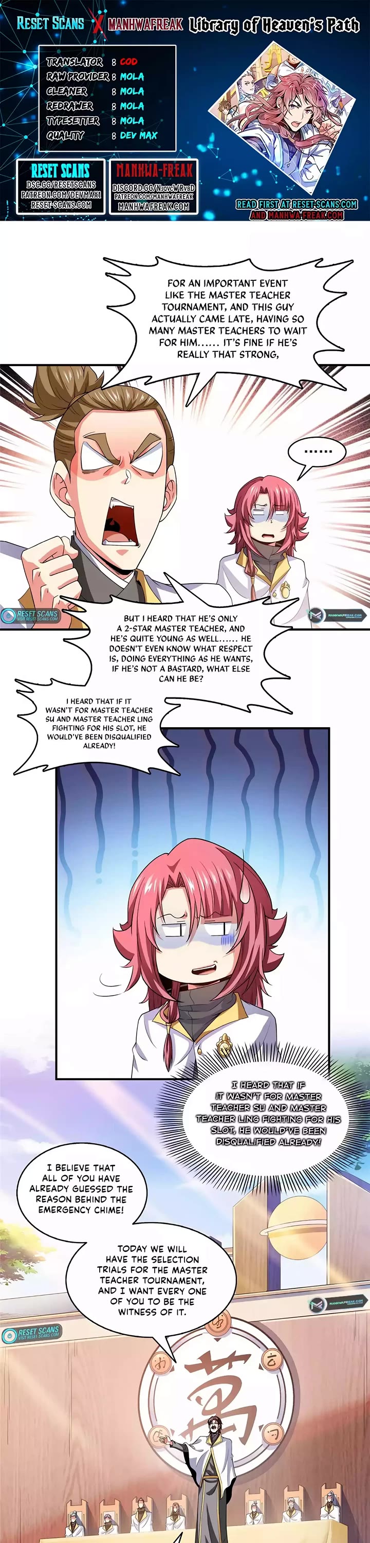 Library of Heaven's Path Chapter 301 page 1 - Chapter 301