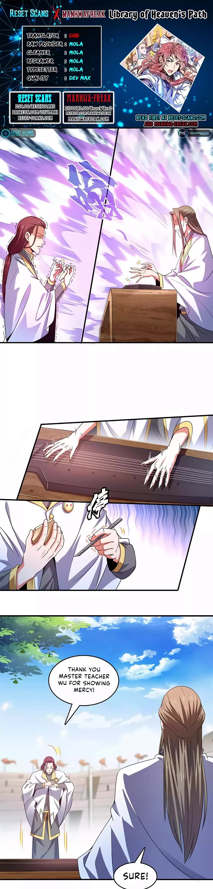 Library of Heaven's Path Chapter 302 page 1 - Chapter 302