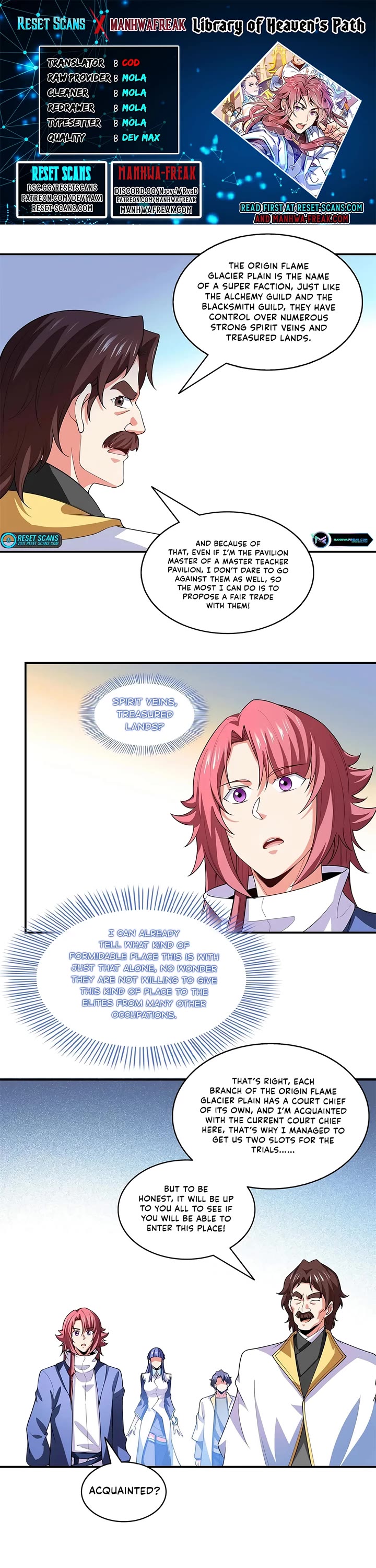 Library of Heaven's Path Chapter 311 page 1 - Chapter 311