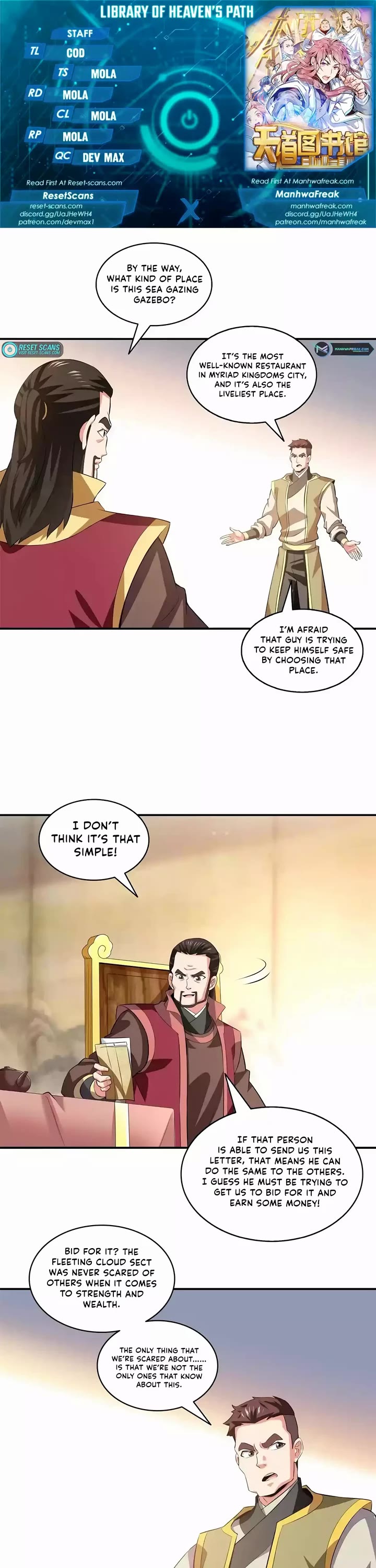 Library of Heaven's Path Chapter 318 page 1 - Chapter 318