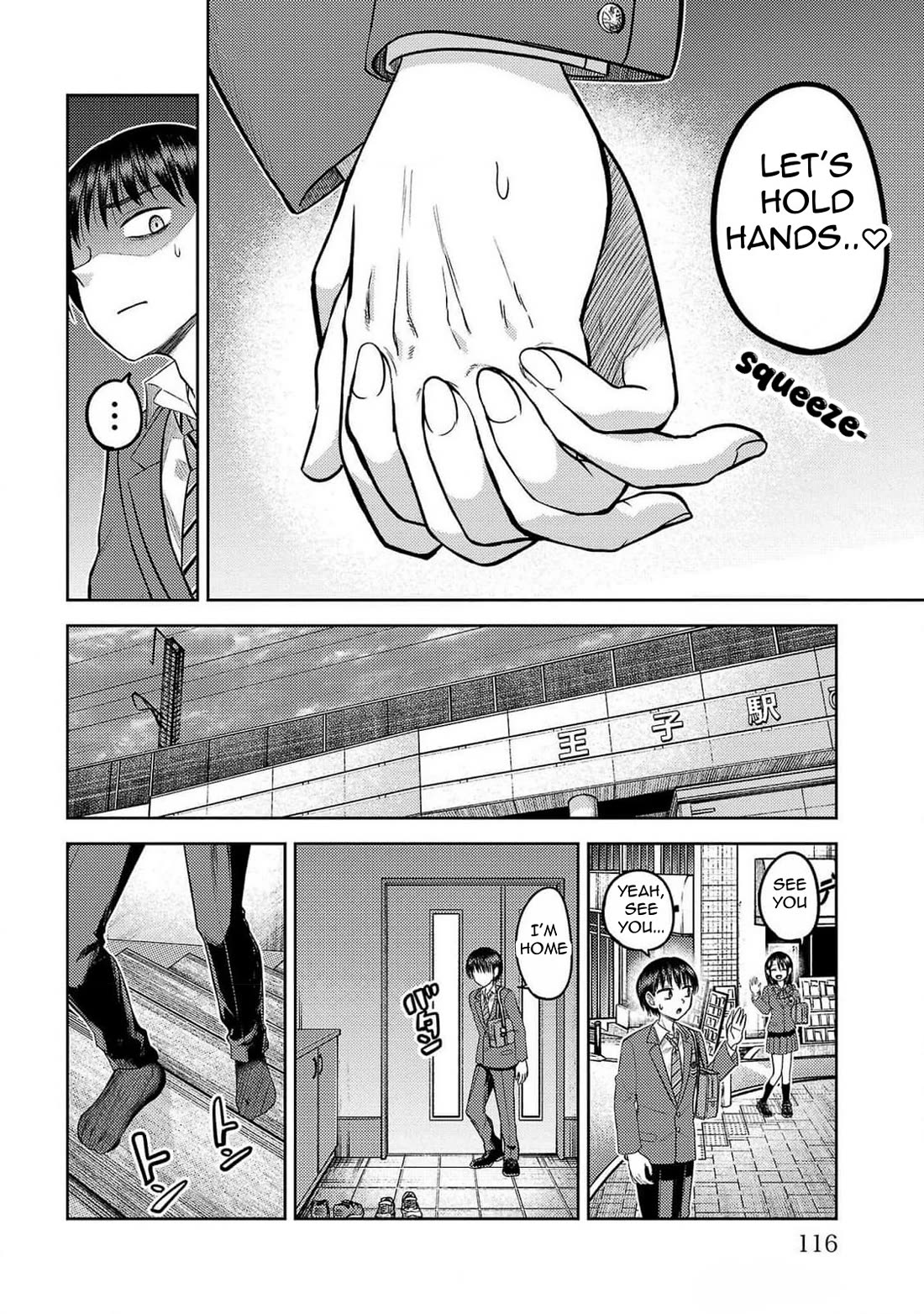 Lick. Chapter 22 page 13 - Chapter 22: The Shifting Love Triangle