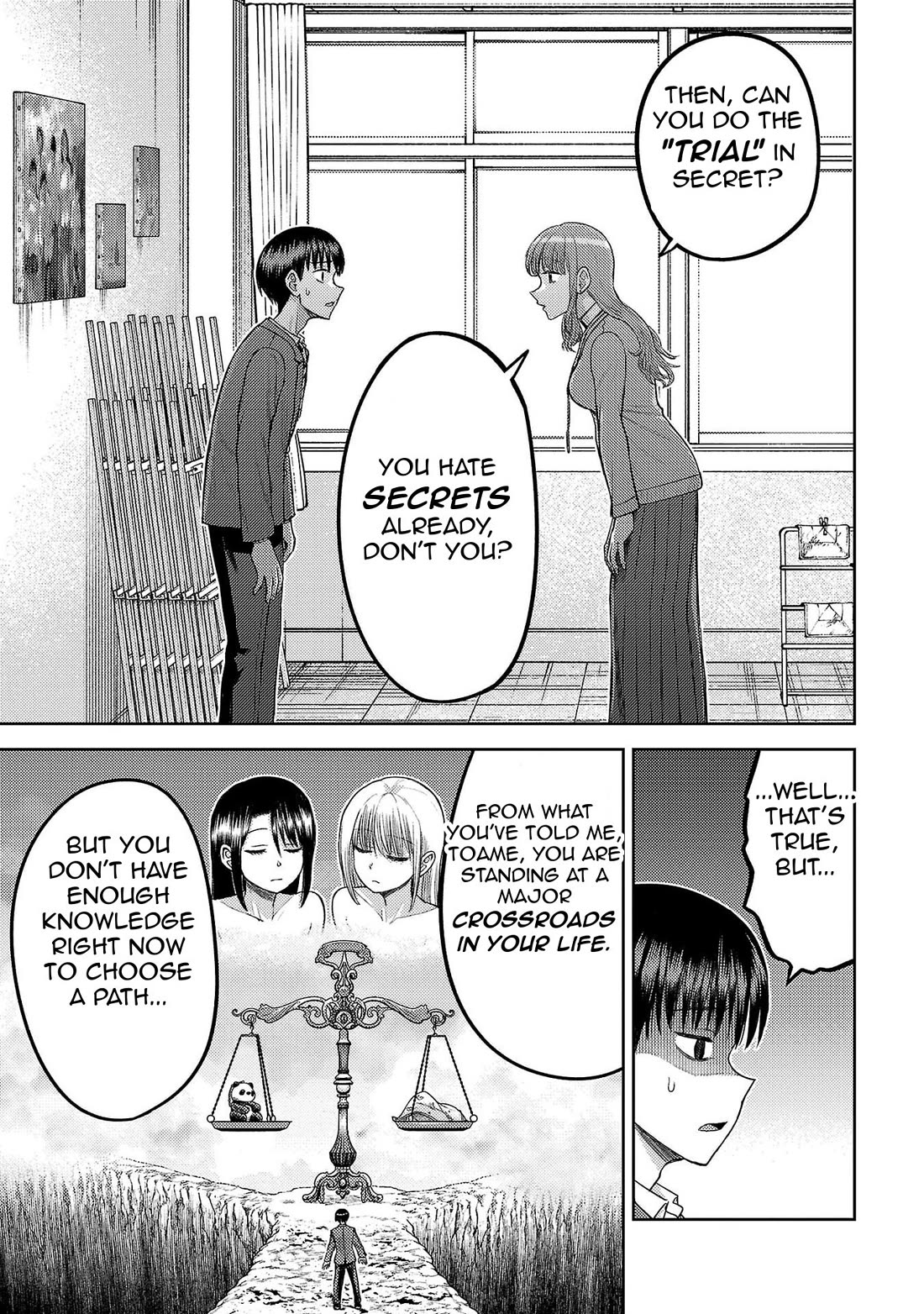 Lick. Chapter 28 page 5 - Chapter 28: A Step of Determination