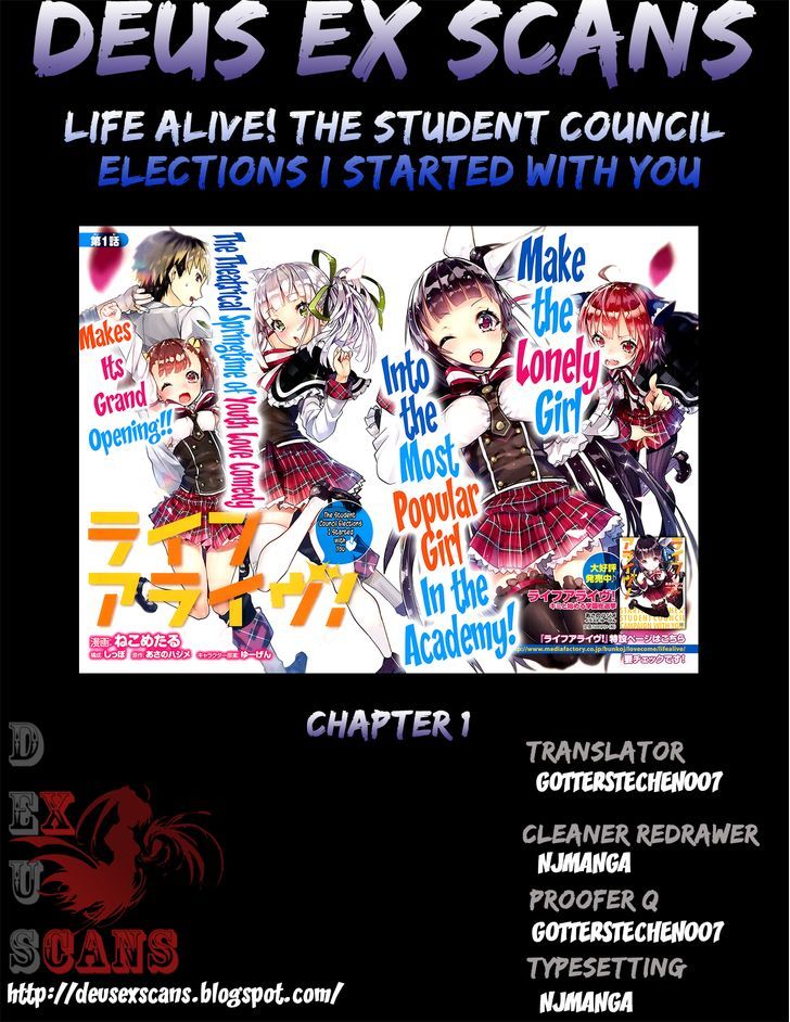 Life Alive! The Student Council Elections I Started with You Chapter 1 page 36 - Chapter 1 : Chapter 1
