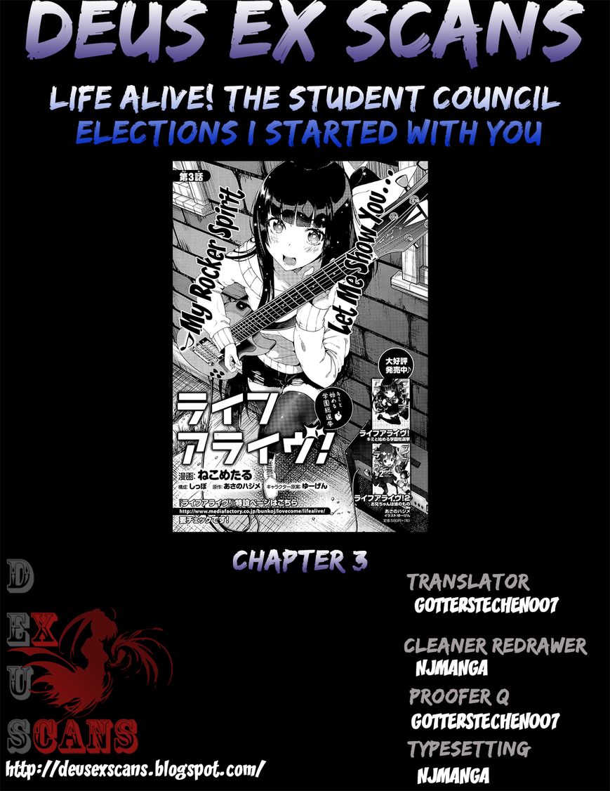 Life Alive! The Student Council Elections I Started with You Chapter 3 page 38 - Chapter 3 : Let me show you... My Rocker Spirit