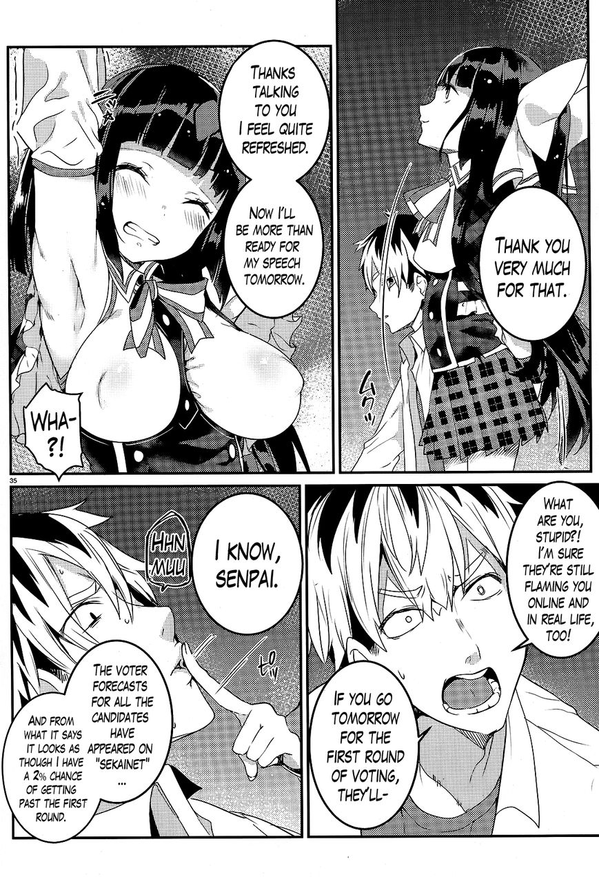 Life Alive! The Student Council Elections I Started with You Chapter 4 page 35 - Chapter 4 : Theatrical Romance is Flawless-Nyan
