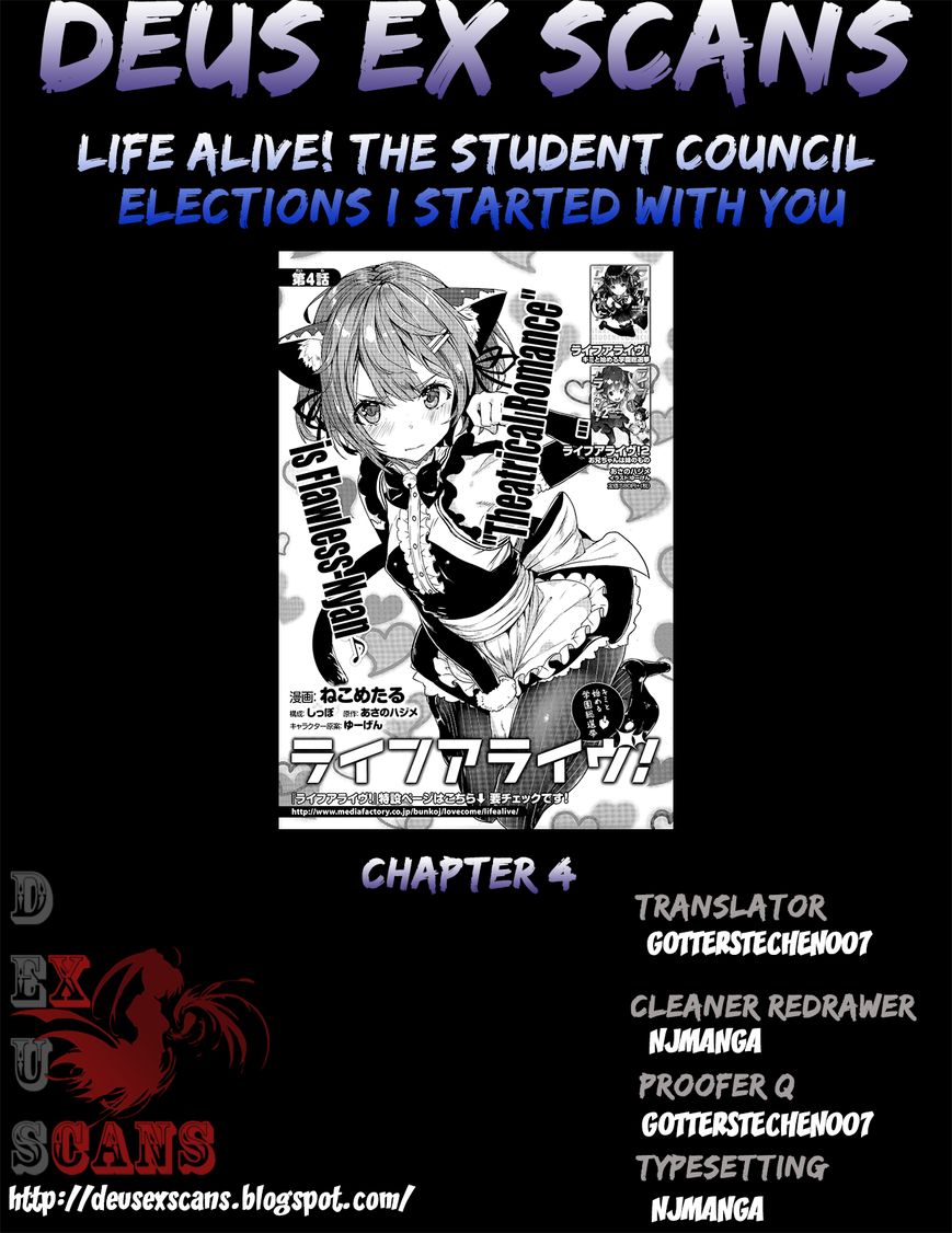Life Alive! The Student Council Elections I Started with You Chapter 4 page 38 - Chapter 4 : Theatrical Romance is Flawless-Nyan