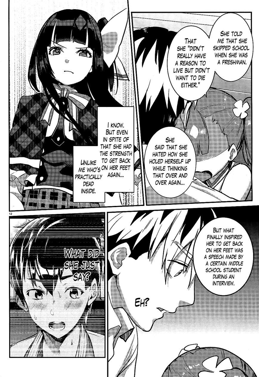 Life Alive! The Student Council Elections I Started with You Chapter 5 page 12 - Chapter 5 : Her True Nature is...