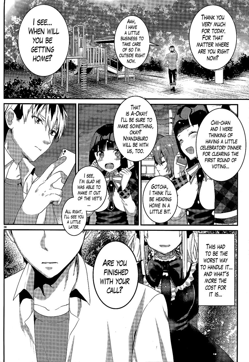 Life Alive! The Student Council Elections I Started with You Chapter 5 page 35 - Chapter 5 : Her True Nature is...