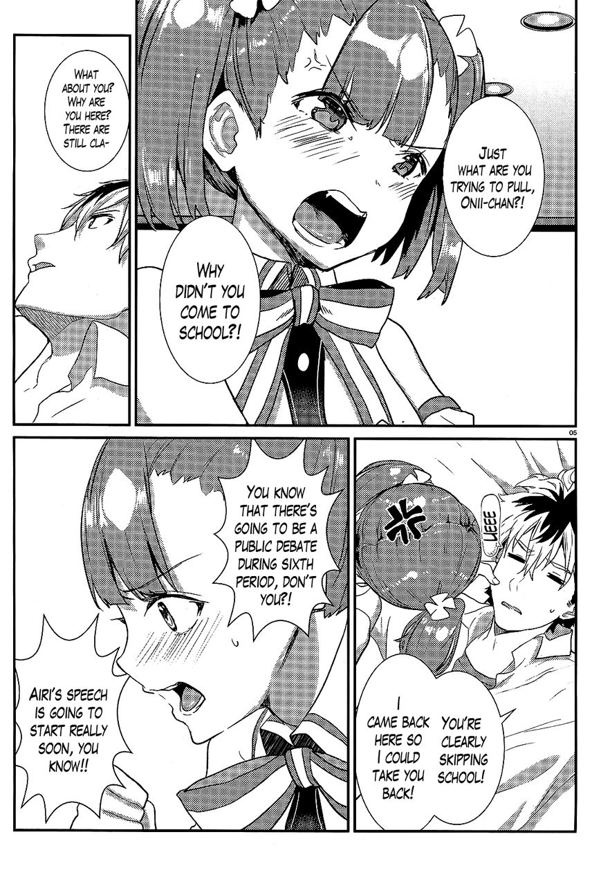 Life Alive! The Student Council Elections I Started with You Chapter 5 page 5 - Chapter 5 : Her True Nature is...