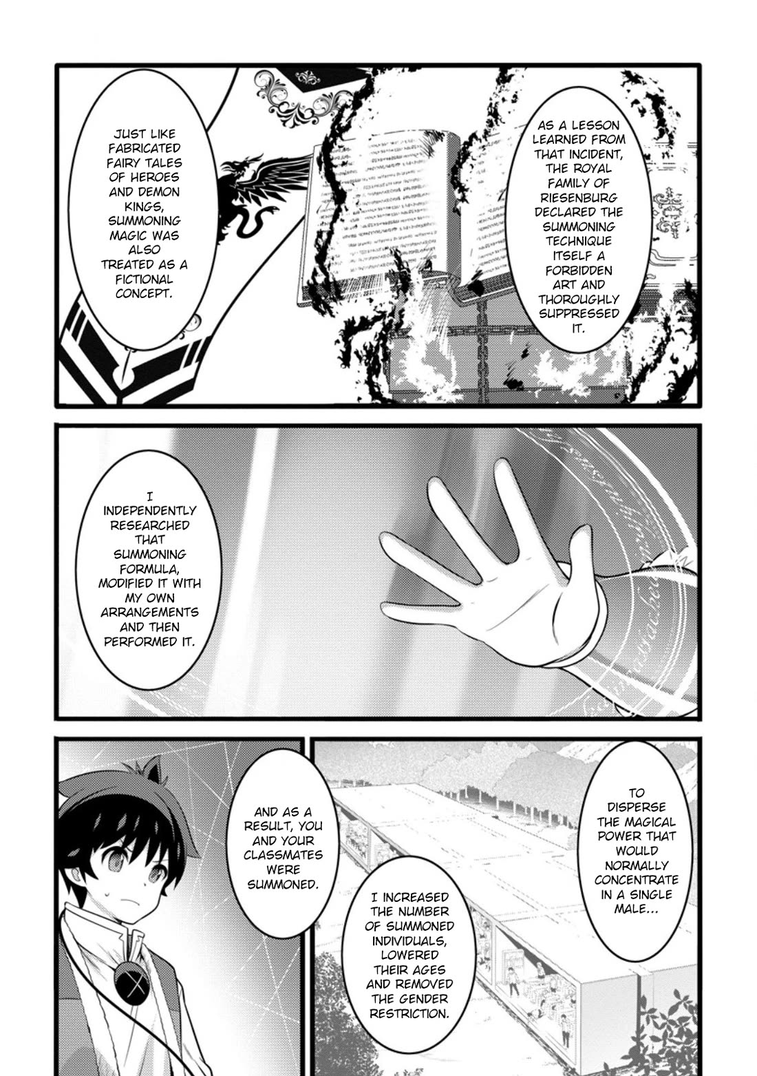 Life as a Cheat Magician that began with a False Judgment Chapter 50.3 page 4 - Chapter 50.3