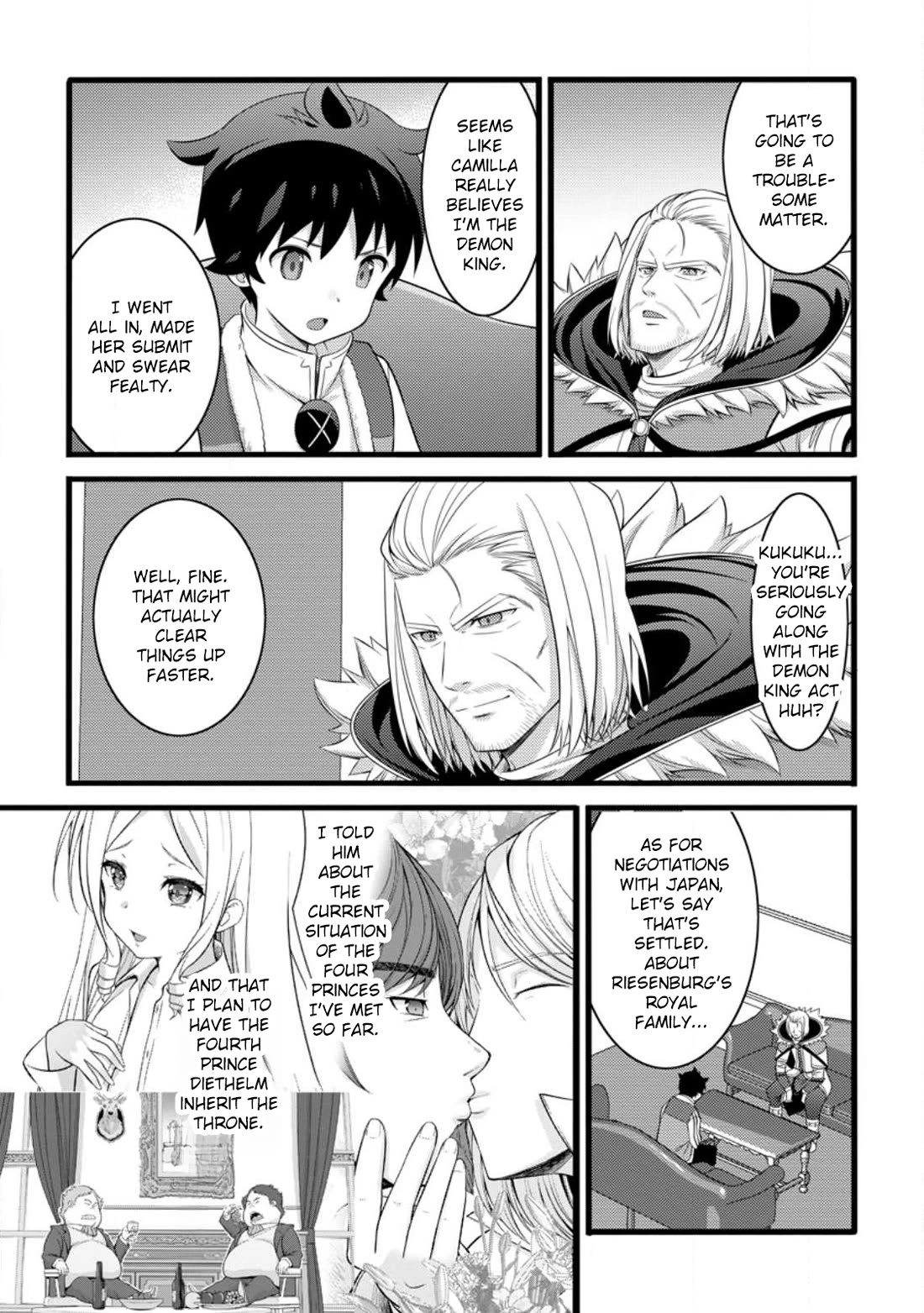 Life as a Cheat Magician that began with a False Judgment Chapter 55.1 page 1 - Chapter 55.1